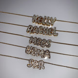Mariah Personalised Necklace (Gold) (Pre Order)