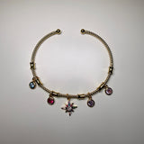 Mixed Charm Bangle