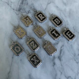 Sara Initial Necklace (Silver)