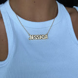 Giana Personalised Necklace (Gold) (Pre Order)