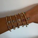 Mixed Charm Bangle