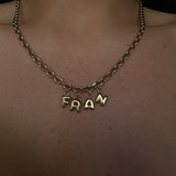 Bella Personalised Necklace (Gold) (Pre Order)
