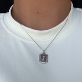 Sara Initial Necklace (Silver)