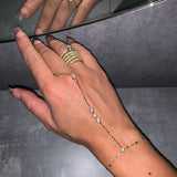 Chloe Hand Chain (Gold)