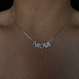 Jasmine Personalised Necklace (Silver) (Pre Order)
