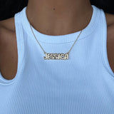 Giana Personalised Necklace (Gold) (Pre Order)