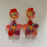 Savannah Earrings (Pink) (Pre Order)