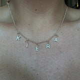 Sasha Personalised Necklace (Gold) (Pre Order)