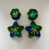 Savannah Earrings (Blue/Green) (Pre Order)