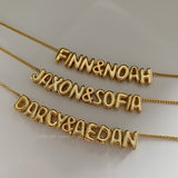 Layla Personalised Necklace (Gold) (Pre Order)