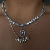 Layla Personalised Necklace (Silver) (Pre Order)