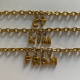 Bella Personalised Necklace (Gold) (Pre Order)