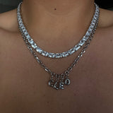 Bella Personalised Necklace (Silver) (Pre Order)