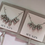 Carmen Personalised Necklace (Silver) (Pre Order)