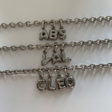 Bella Personalised Necklace (Silver) (Pre Order)