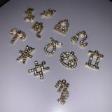 Zodiac Symbol Necklace (Gold)