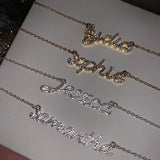 Katya Personalised Necklace (Silver) (Pre Order)