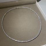 Etta Tennis Chain (Silver)