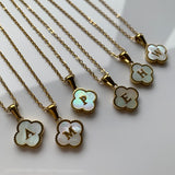 Katherine Initial Necklace (Gold)