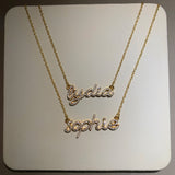 Katya Personalised Necklace (Gold) (Pre Order)