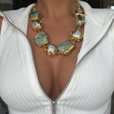 Esmeralda Necklace (Gold)