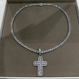 Juliette Cross Tennis Chain