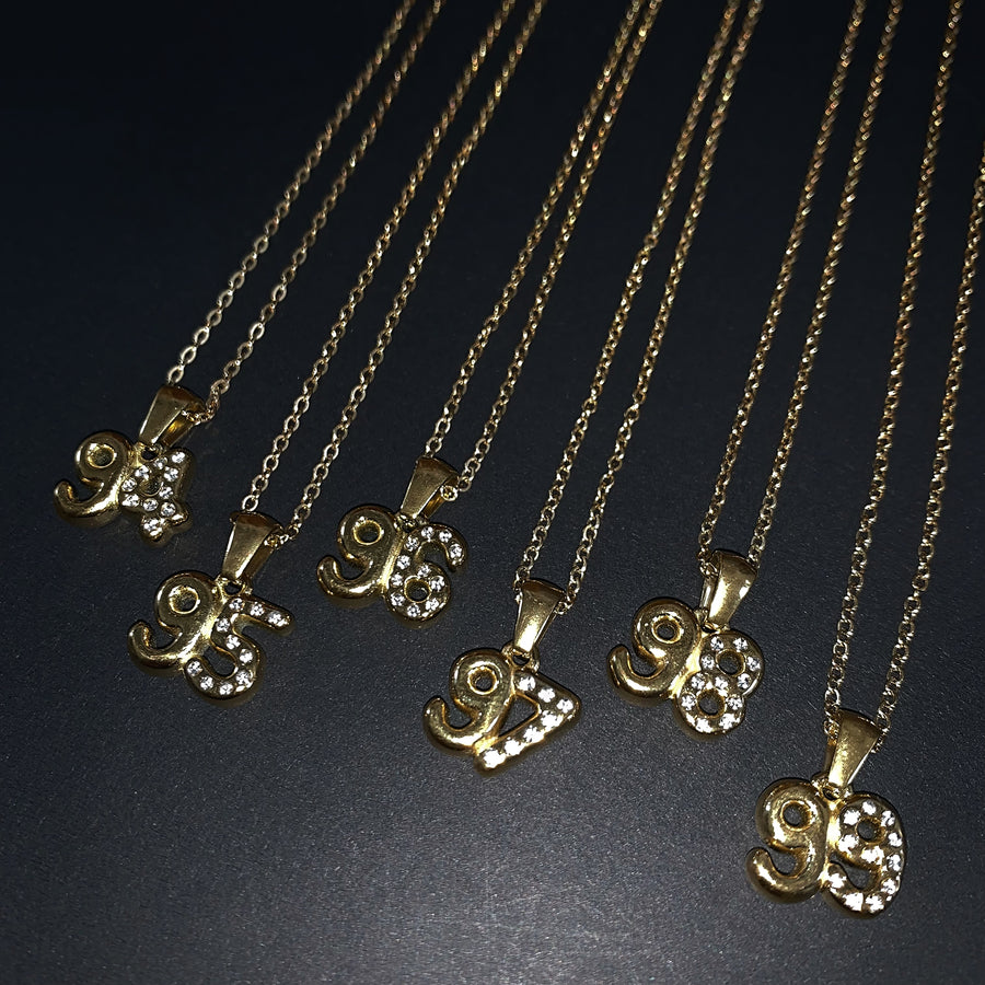 90's Baby Necklace (Gold)