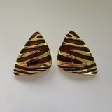 Hasina Earrings (Brown)