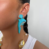 Aqua Earrings