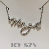 Nina Personalised Necklace (Silver) *PRE ORDER*
