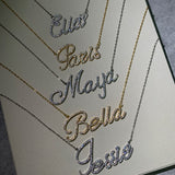 Sia Personalised Necklace (Gold) (Pre Order)