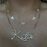 Rihanna Personalised Necklace (Gold) *PRE ORDER*