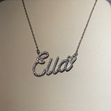 Sia Personalised Necklace (Silver)