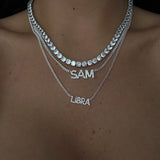 Amalia Personalised Necklace (Silver) *PRE ORDER*