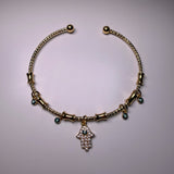 Mixed Charm Bangle