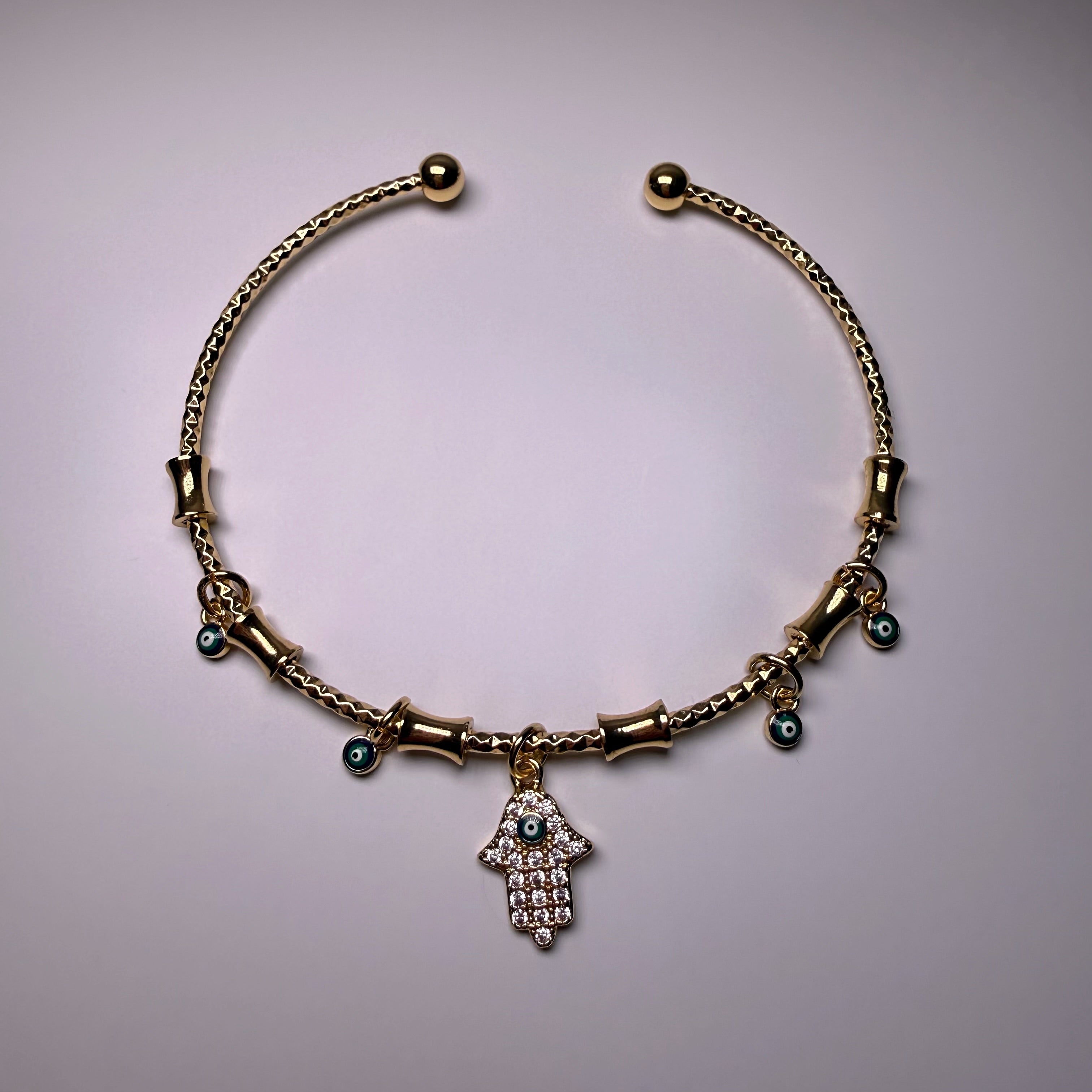 Mixed Charm Bangle