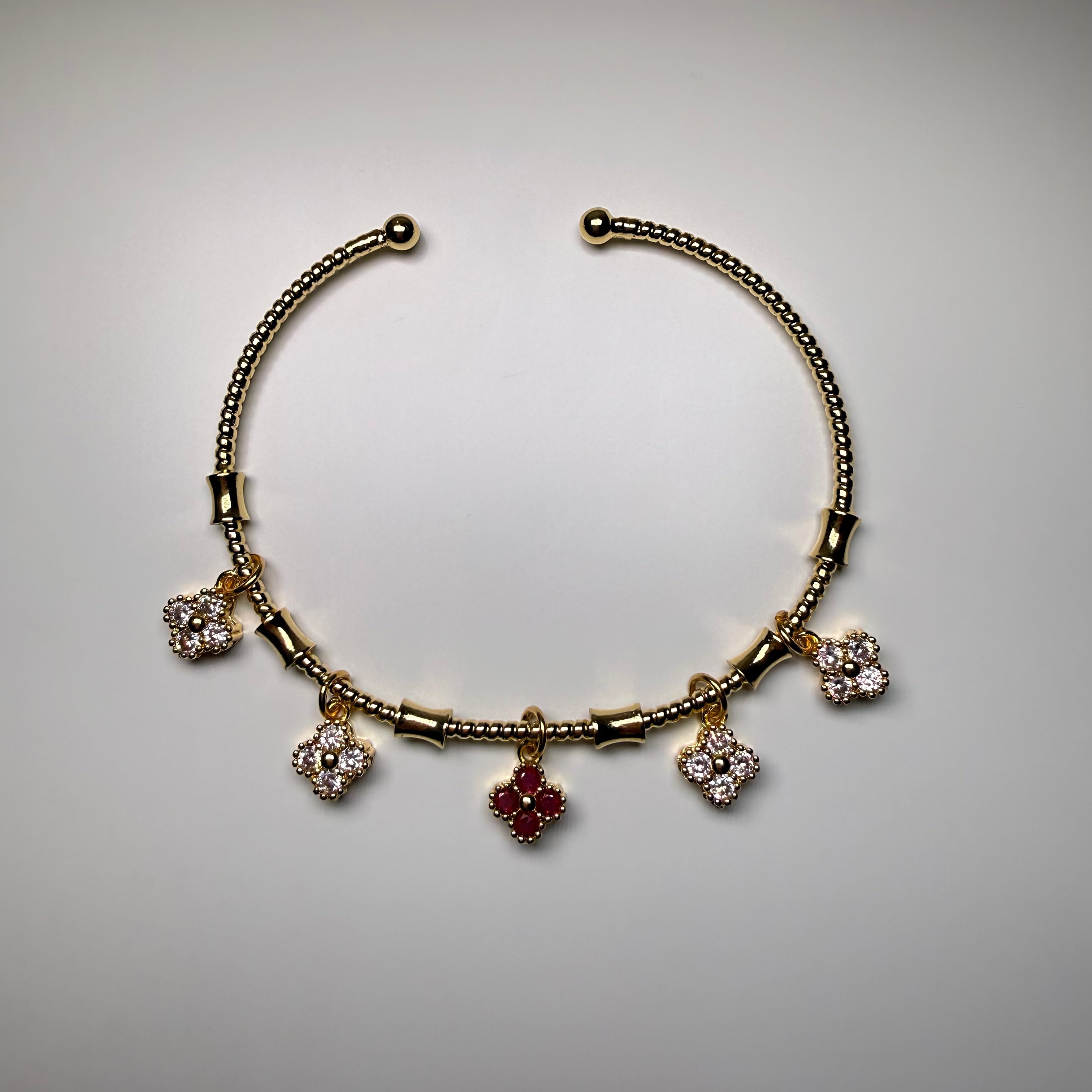 Mixed Charm Bangle
