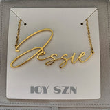 Halle Personalised Necklace (Gold) *PRE ORDER*