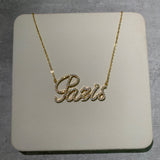 Sia Personalised Necklace (Gold) (Pre Order)