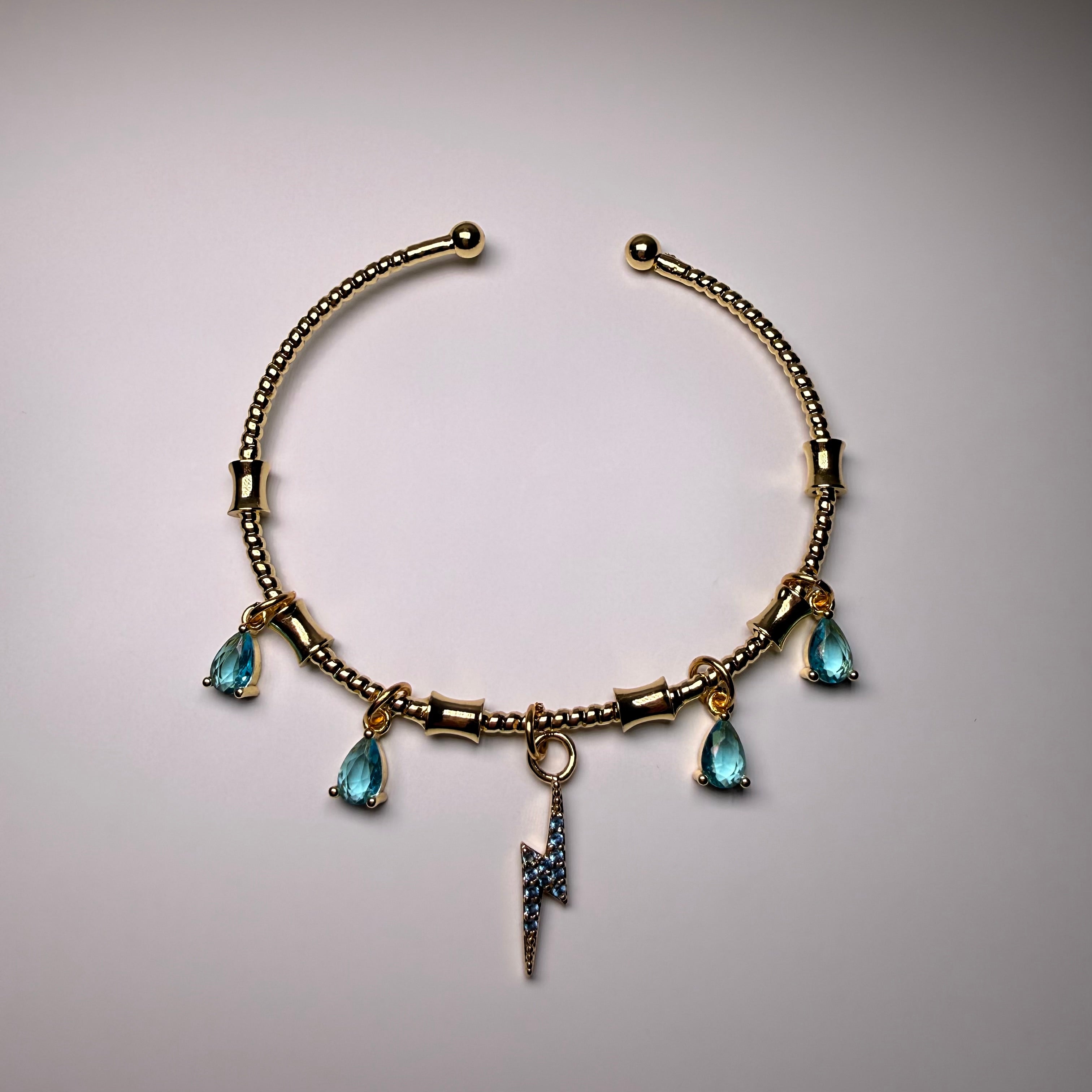 Mixed Charm Bangle