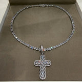 Juliette Cross Tennis Chain