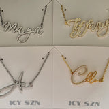 Ava Personalised Necklace (Silver) *PRE ORDER*