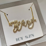 Nina Personalised Necklace (Gold) *PRE ORDER*