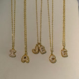 Saskia Personalised Necklace (Gold)