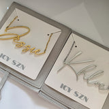 Halle Personalised Necklace (Gold) *PRE ORDER*