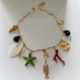 Zeda Necklace (Gold) *PRE ORDER*