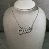Sia Personalised Necklace (Silver)