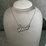 Sia Personalised Necklace (Silver)