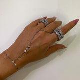 Chloe Hand Chain (Silver) (Pre Order)