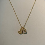 Saskia Personalised Necklace (Gold)